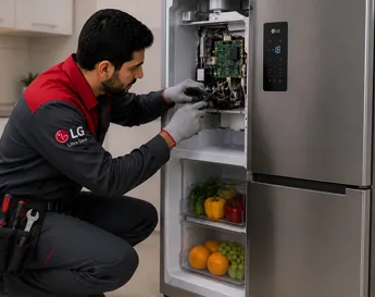 تعمیر یخچال ال جی در نمایندگی ال جی متل قو